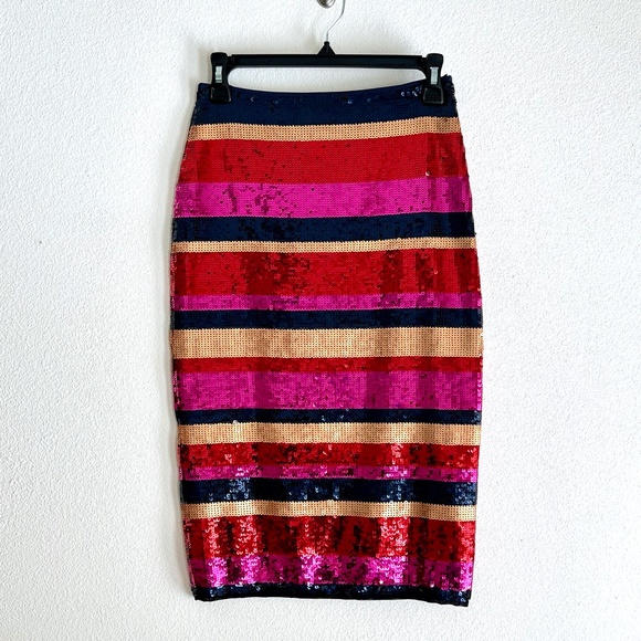 Trina Turk Cava Sequin Skirt - Picture 5 of 16